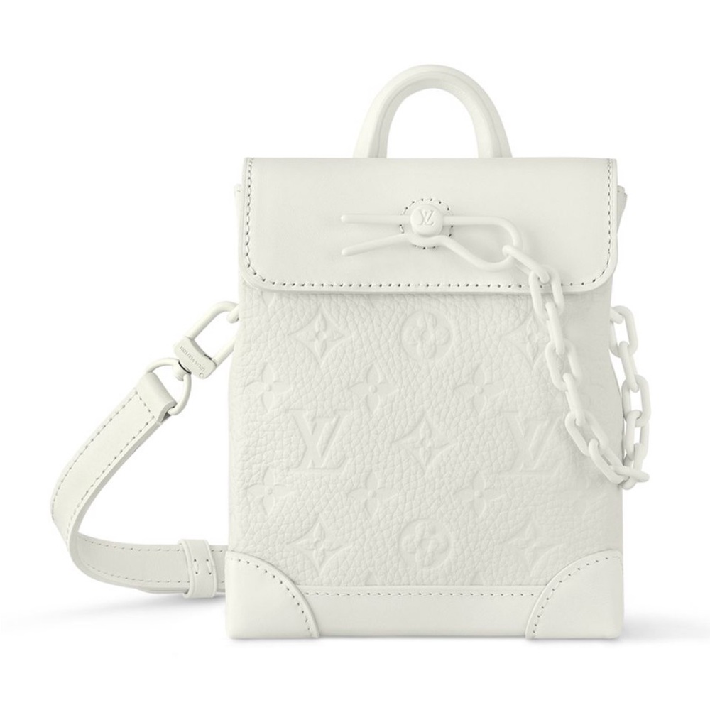 NEW 🤍 Louis Vuitton White Nano Streamer Bag *RARE*